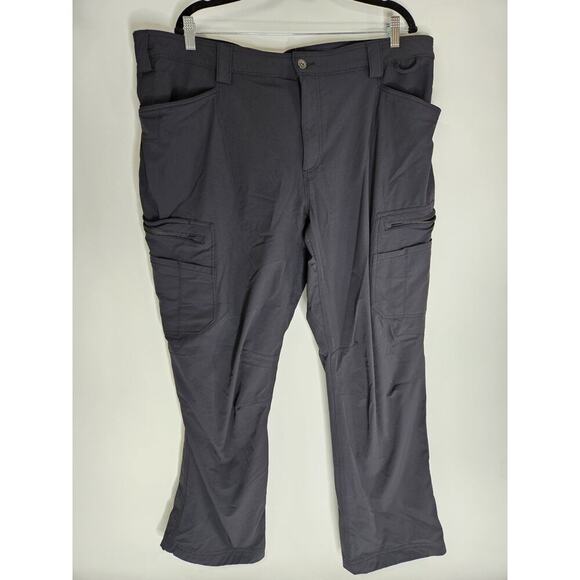 Duluth Trading Co Flex Fire Hose Cargo Pants Black Sz 32x34 Outdoor Utility - Picture 1 of 4